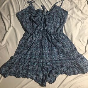 Trac Blue Romper